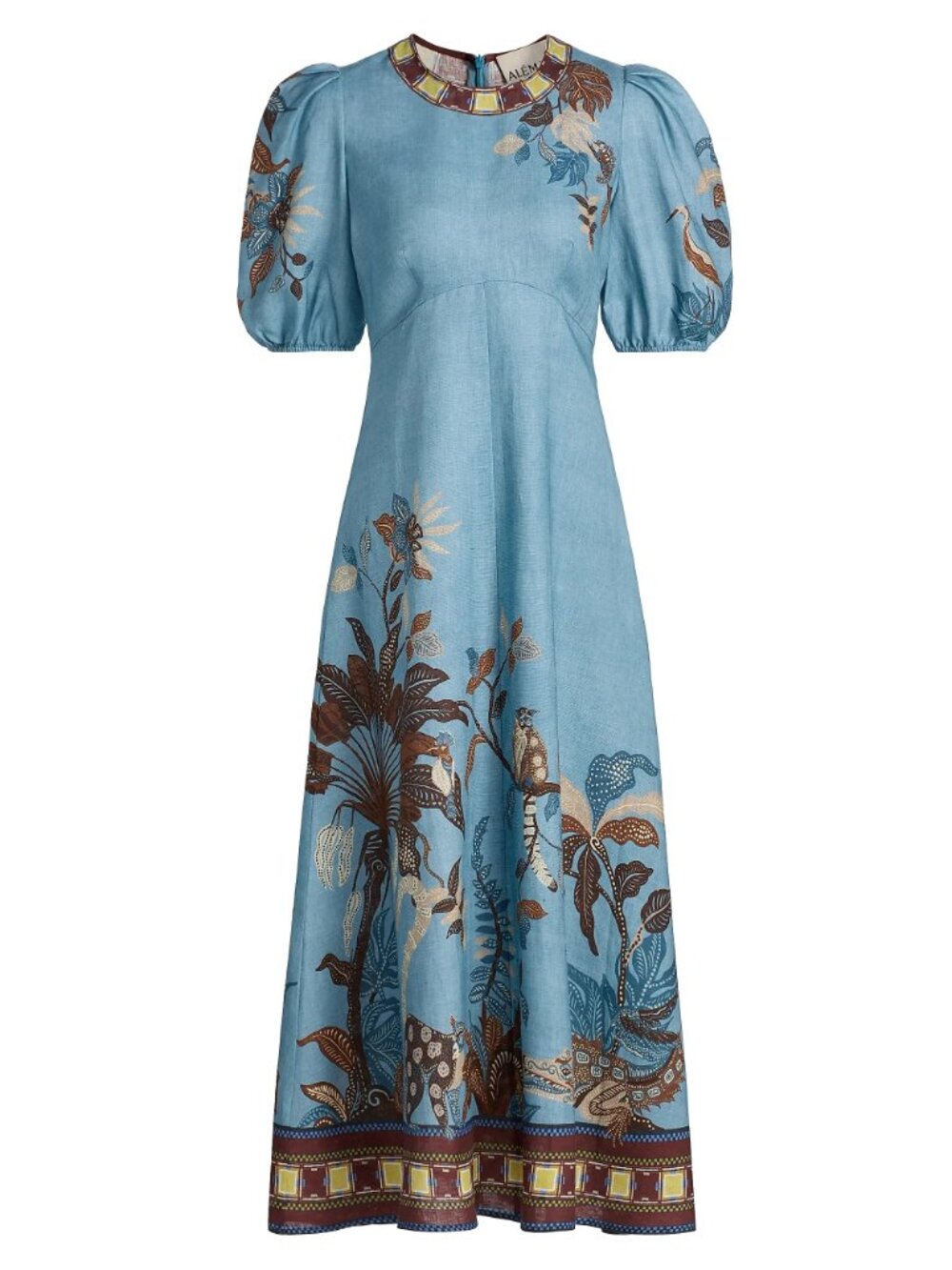 Alemais Georgie Midi Dress Size AU12/ US8 NWOT